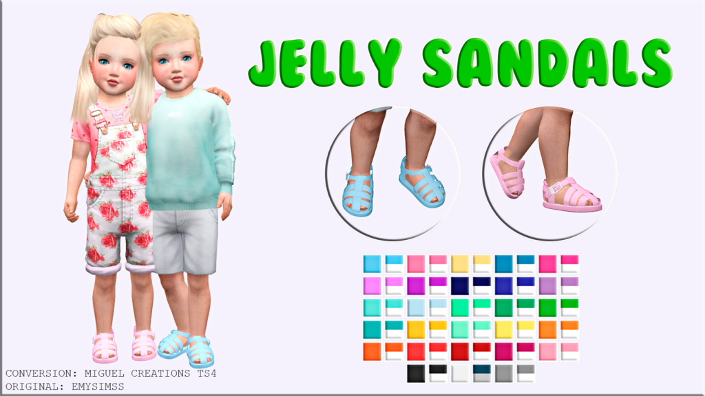 cc jelly sandals