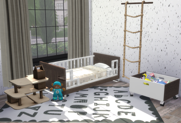 habitación linda en tonos marrón, gris y beige