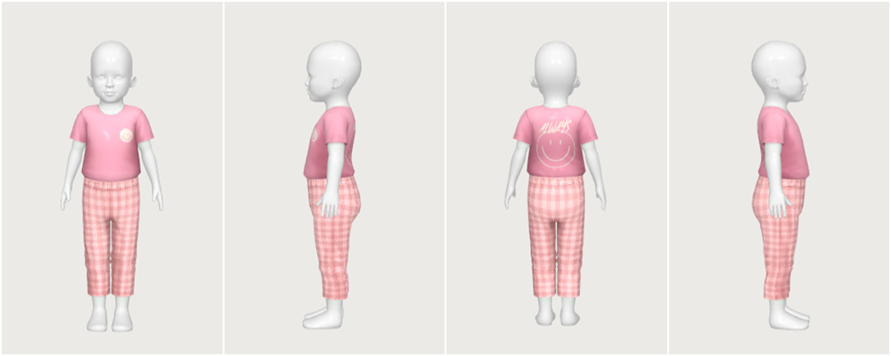 gingham sonriente