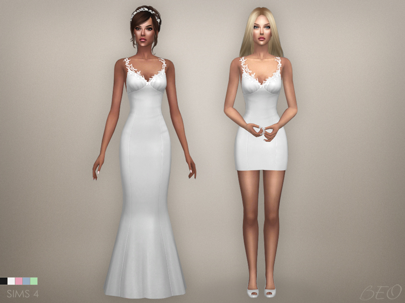 El vestido de novia Claire en opciones larga y corta