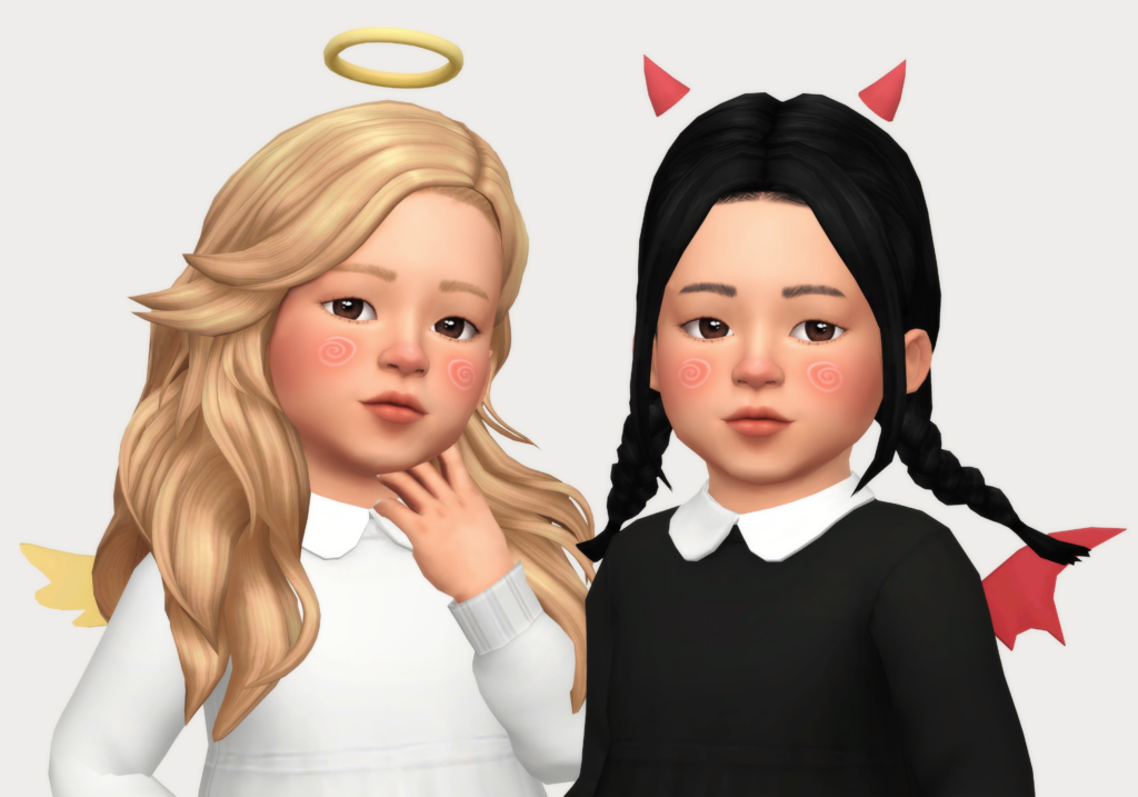 disfraces de niños pequeños sims 4 cc
