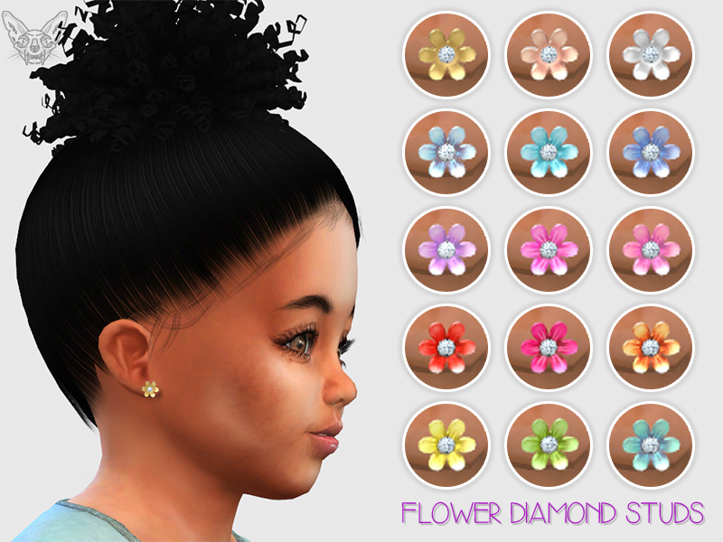PENDIENTES FLORALES