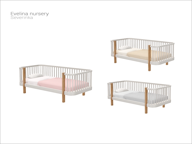 sims 4 camas para niños cc