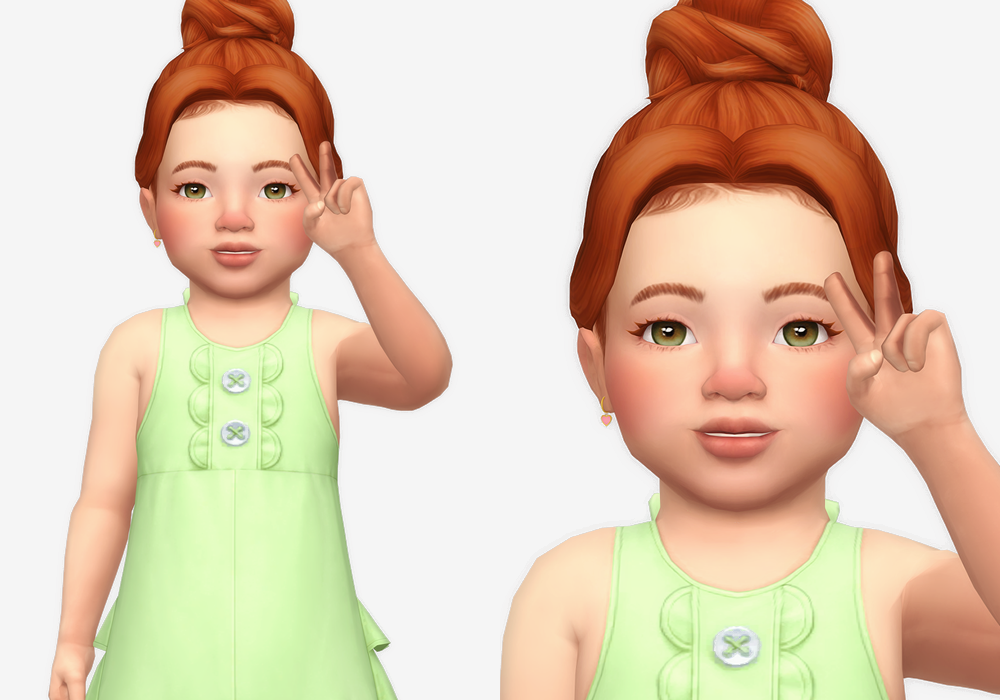 SIMS 4 PELO DE NIÑO CC