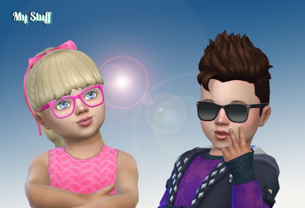 conversión de adulto a niño pequeño sims