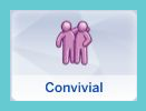 la imagen del rasgo del lote Convivial en el juego Los Sims 4