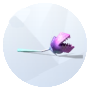 Imagen de una Flor Colmillo de Los Sims 4: ¡A Trabajar! para jardinería