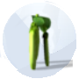 Imagen de unos guisantes verdes de Los Sims 4 Estaciones para la jardinería
