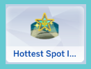 La imagen de Los Sims 4 Get Famous del rasgo de lote El lugar más popular de la ciudad