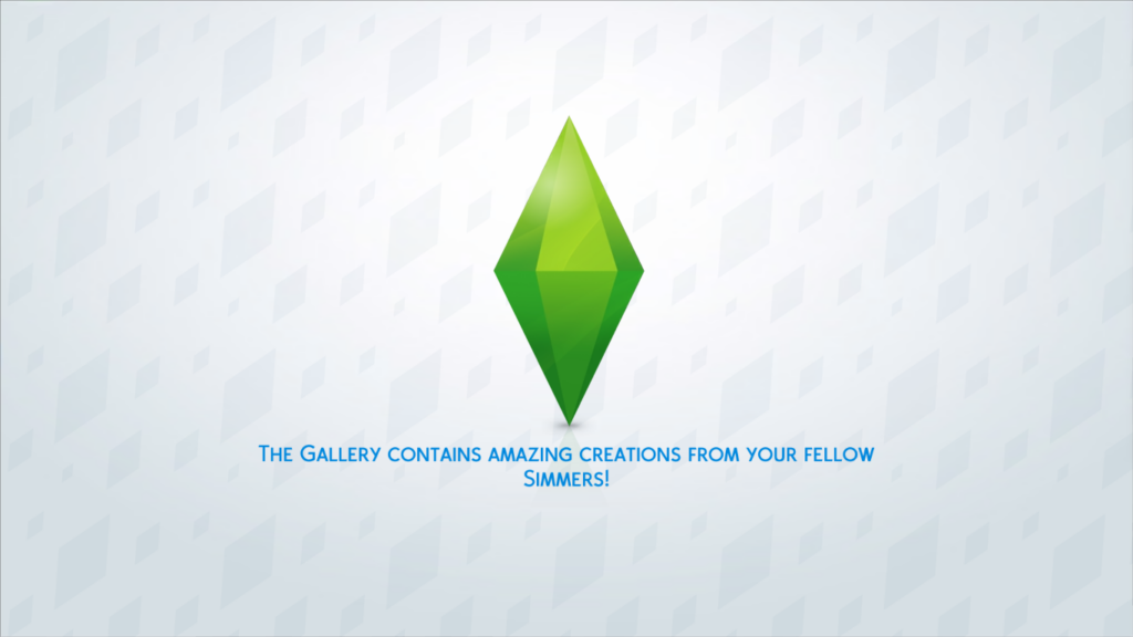 pantalla de carga antigua para Los Sims 4