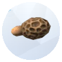 Imagen de un champiñón Morel de The Sims 4 Outdoor Retreat para jardinería