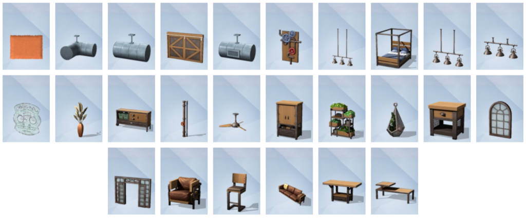 The Sims 4: Industrial Loft Kit Overview