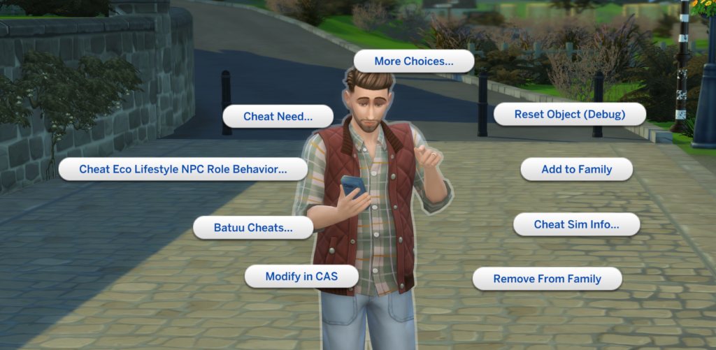 añadir o eliminar Sims en tu familia con códigos de trucos
