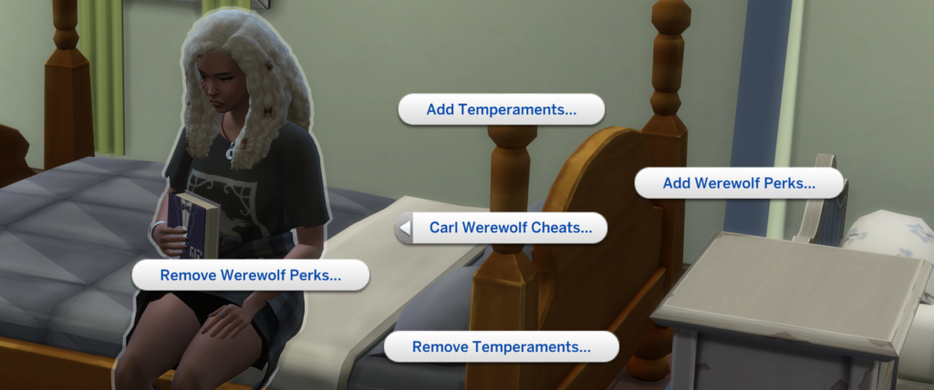 cambiar los temperamentos de los hombres lobo con el mod de hombres lobo de Carl's Guide