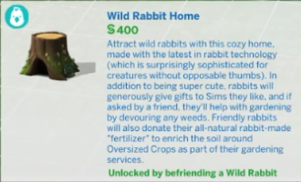 Los Sims 4: Todo lo que necesitas saber sobre los conejos salvajes