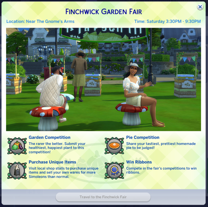 The Sims 4: Cómo tener éxito en la Feria Finchwick - Guías definitivas de Los Sims
