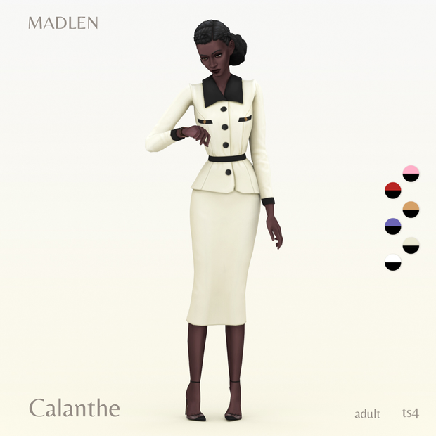 un atuendo maravilloso para un sim que es un profesional de sims 4 cc outfits