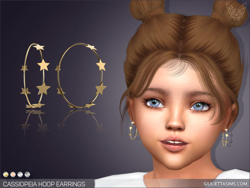 PENDIENTES DE SIMS PARA NIÑOS PEQUEÑOS