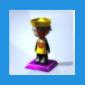 Una imagen del trofeo MySims Goth Boy