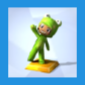 Una imagen del trofeo MySims Hopper