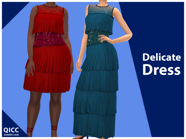 un vestido de sims 4 cc inspirado en el vestido usado en el video musical 