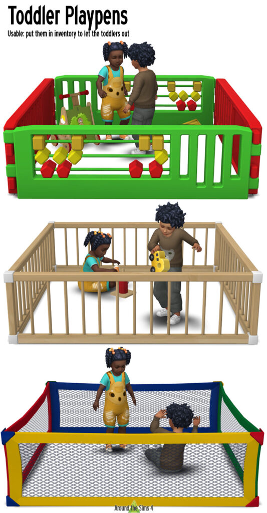 parque para mantener a los niños atrapados