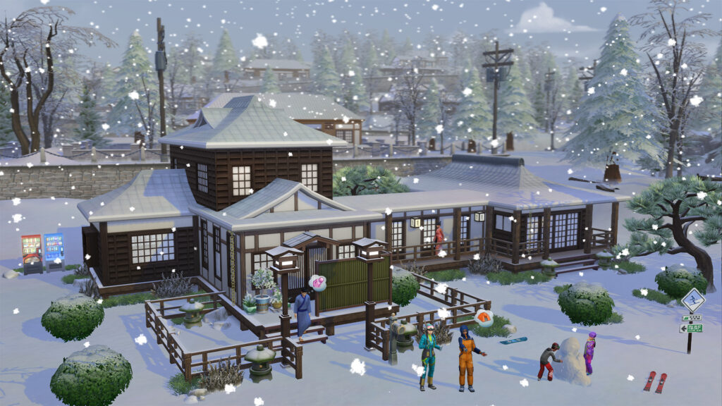 The Sims 4: Snowy Escape (Overview and Review)