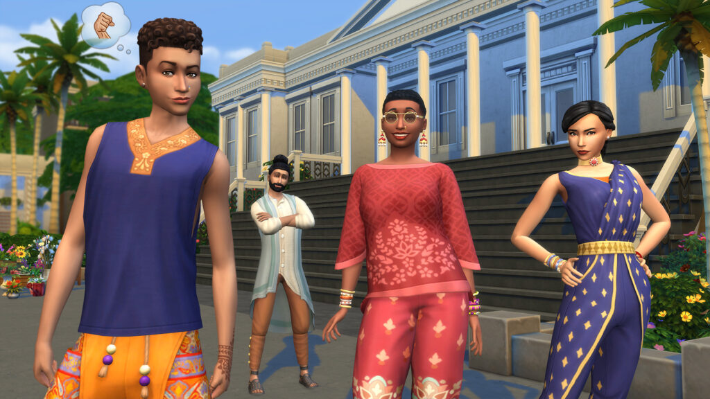 The Sims 4: Fashion Street Kit Overview