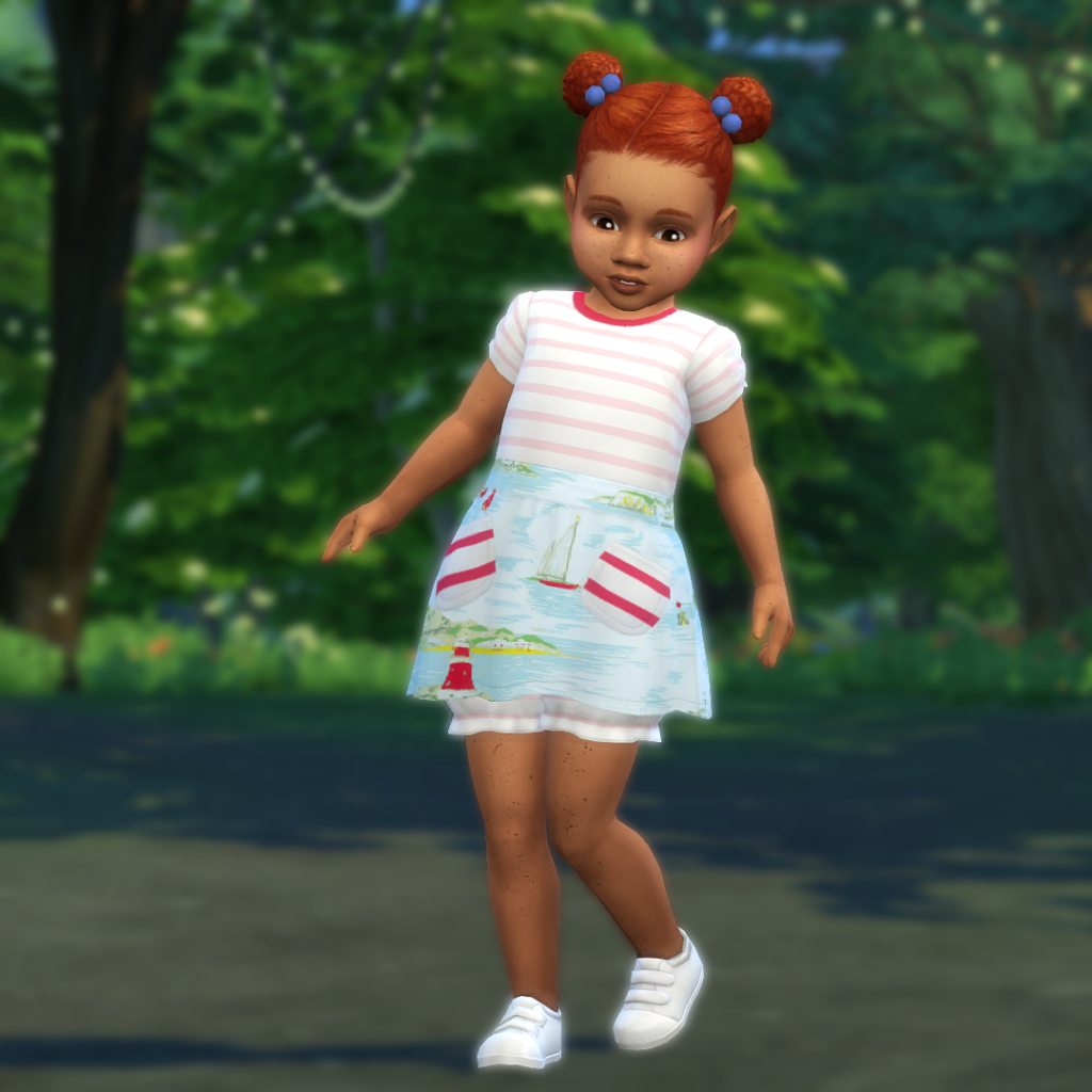 atuendos cc de Sims 4 para niños pequeños