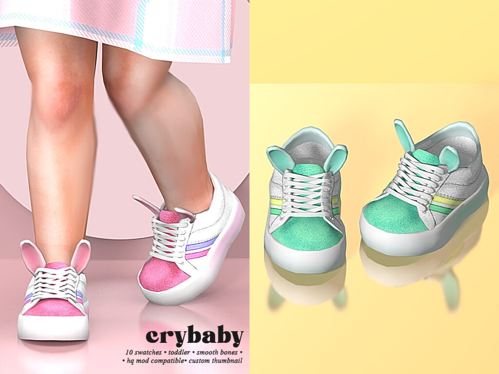 Zapatos conejito Cry Baby