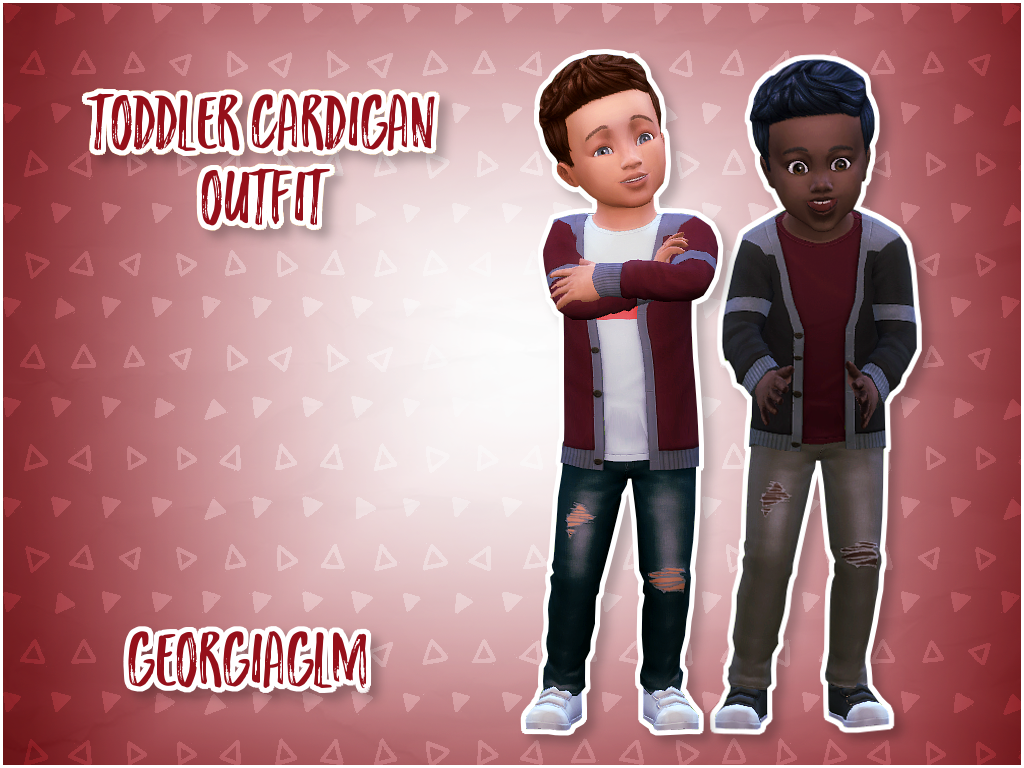 conjuntos de sims 4 para niños pequeños
