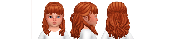 sims 4 curly toddler hair cc