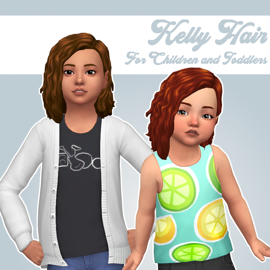 pelo Kelly para niños y niños pequeños