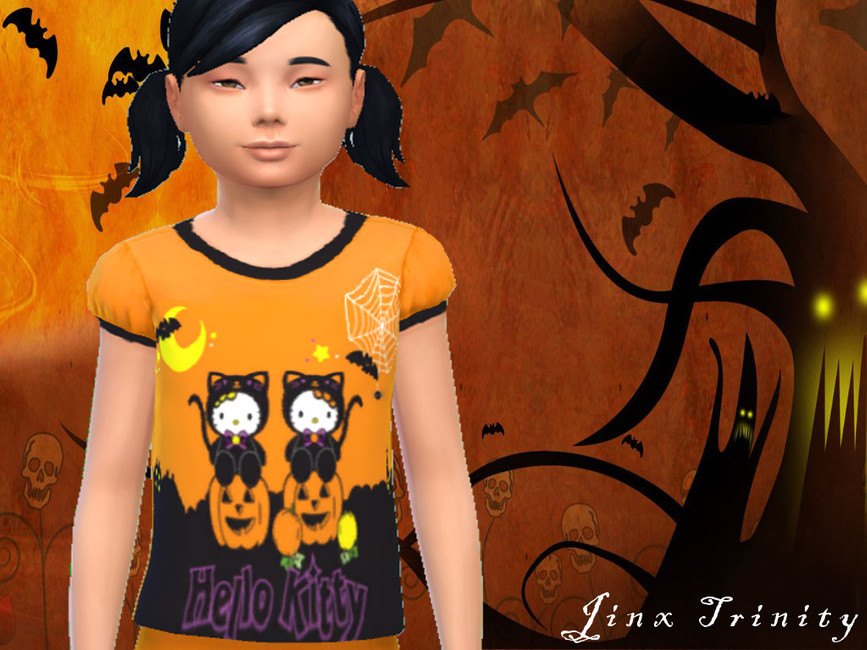 Camisetas de Halloween para Los Sims 4