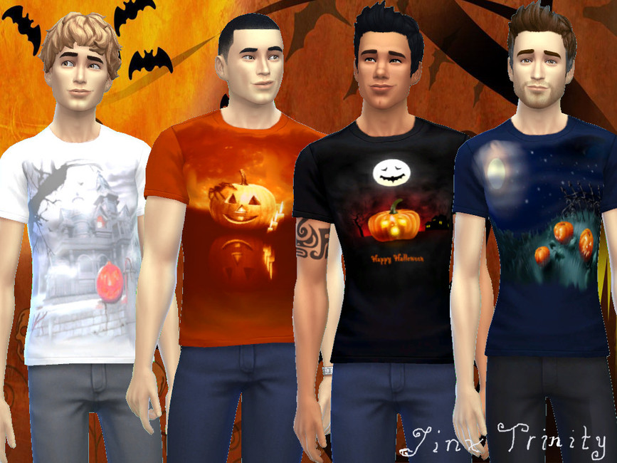 Sims 4 CC Halloween Shirts