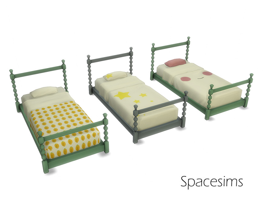 sims 4 camas infantiles cc