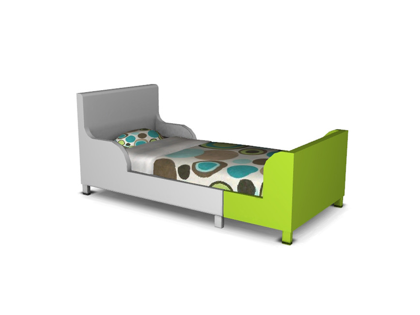 cama Quinn con burbujas