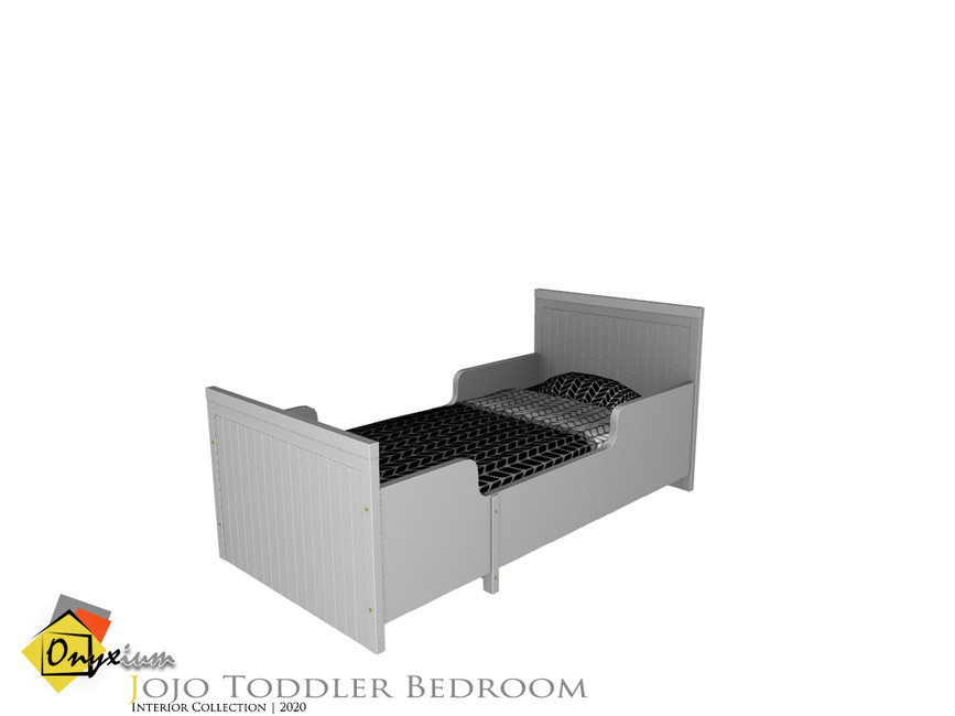 una simple cama para niños Jojo