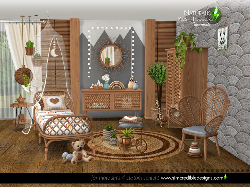 habitación genial para niños en Los Sims
