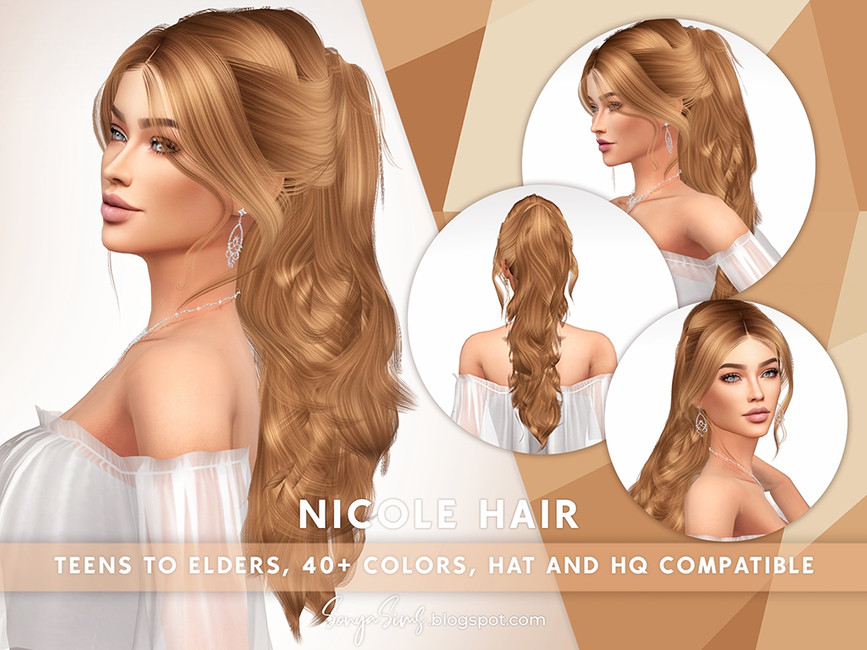 Un sim vistiendo una blusa blanca transparente con joyería plateada. Lleva un estilo de cabello alpha cc para una boda en Los Sims 4.