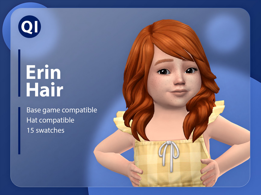 estilo de peinado personalizado de Erin para niños pequeños
