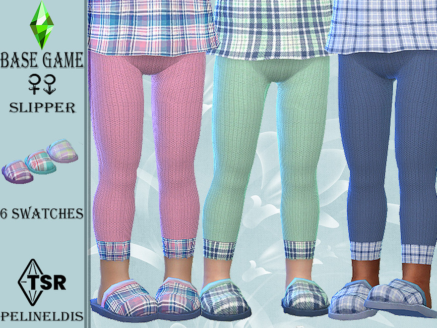 calzado para niños pequeños en los Sims 4 CC