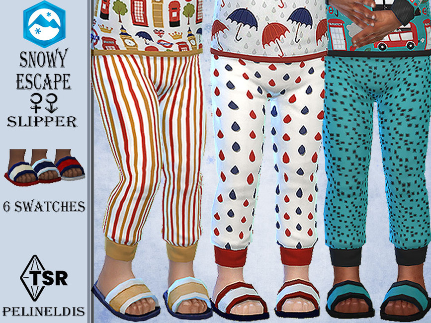 zapatos para niños en Los Sims 4